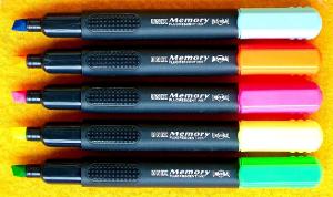 Textmarker Memory verde , cerneala fluorescenta, varf 1-5 mm