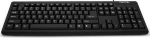 Tastatura Ultra-Thin US Layout, USB, Black, Retail