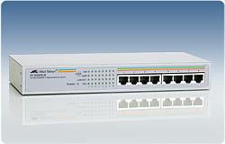 AT-GS900/8 8*10/100/1000 Gigabit Ethernet Switch