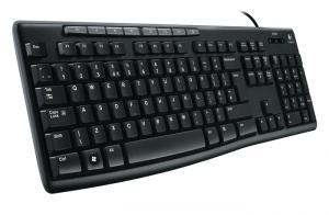 K200 - Basic keyboard, media/internet keys, USB
