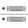 Cablu transmisie paralela, 25t-25t, 2 m