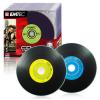 Cd-r vinyl look slim line, 52x,