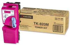 TK-820M Toner original magenta Kyocera 7K