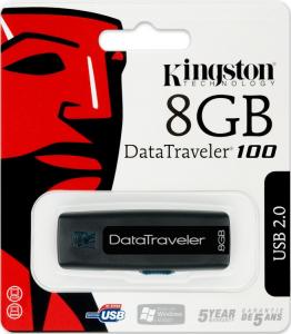 Flash Drive USB 8GB DataTraveler 100/120/DTIG2/DTIG3/DT111