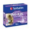 DVD+R Double Layer 8X, 8.5GB, Lightscribe, carcasa