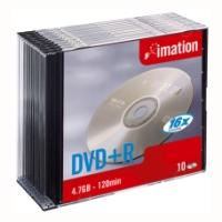 DVD+R 16x, 4,7GB, 120min. Slim Case, set 10