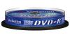 Dvd+r, 16x, 4.7gb, 120min, matt silver, spindle 10