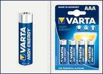 Baterie R3 Varta High Energy Alkaline, AAA, 1,5 V