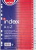 Index plastic A - Z