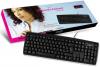Tastatura ps/2, us layout, black,