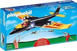 Avionul de curse cu lumini Playmobil