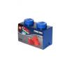 Cutie depozitare lego movie 1x2 albastru inchis