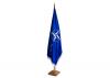 Drapel NATO pentru interior cu franj si canaf