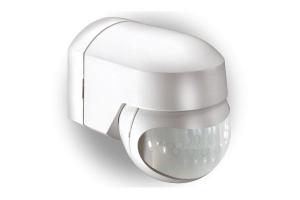 Senzor de miscare infrarosu 140&deg; GEV Light Boy 018228 alb IP44, 230V
