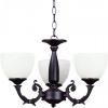 Candelabru kl2671 vezuv 3 klausen/primanova 3x60w e27 metal negru