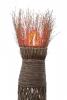 Lampadar exotic din bambus Globo Lighting 25883 Safari 1 x 20 W