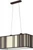 Pendul modern Nowodvorski Bar Code II 2545 negru 2x 60W E27