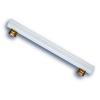 Tub incandescent liniar opal de tip Linestra / Philinea cu doua socluri S14s