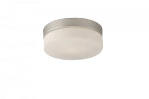 Plafoniera baie moderna rotunda ultraplata Globo Lighting Vranos 1 x 25 W G9 230V protejata IP44 32110