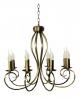 Candelabru Candellux Iriana 8x40W E14 lumanare, patina 38-24872