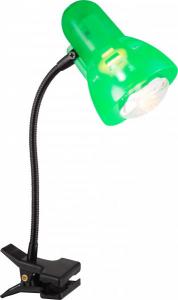 Lampa copii Globo Clip 54854 metal, plastic verde