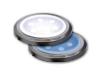 Set complet cu 3 spoturi led rotunde de 6 mm grosime,