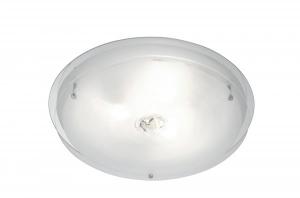 Plafoniera moderna rotunda pentru dormitor, hol si sufragerie Malaga 3 x 60 W, E27, 48527-3