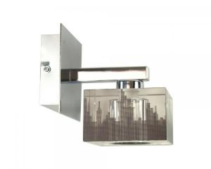 Aplica hol Candellux City 1x40W G9, crom 21-16761 cu bec cadou