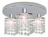 Plafoniera sufragerie Candellux Royal 3x40W G9, crom si cristale 98-08810