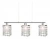 Lustra sufragerie candellux royal 3x40w g9, crom si