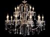 Candelabru cristal candellux aurora 15x40w e14