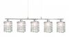 Lustra living candellux royal 5x40w g9, crom si
