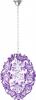 Pendul sufragerie globo purple 5149 crom, acril mov