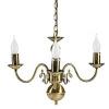 Lustra Candellux Flamand 3x 40W E14 mat gold