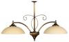 Lustra dormitor Candellux Dalia 2x60W E27 sferice, antique beige 32-67404