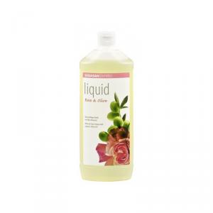 SAPUN LICHID/GEL DE DUS BIO TRANDAFIR-MASLINE 1 L