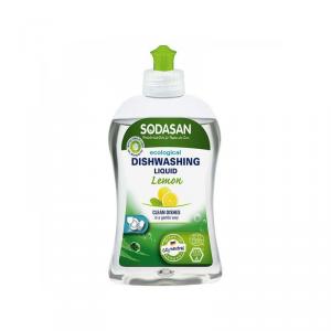 Detergent lichid ecologic pentru vase cu lamaie 500ml