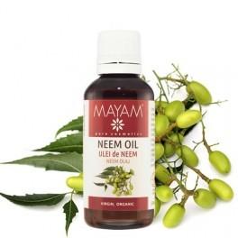 Ulei de Neem Bio, Virgin, 50ml