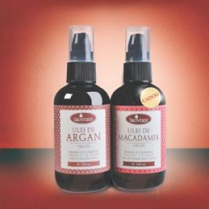 Ulei de Argan 100 ml + Ulei de Macadamia Cadou