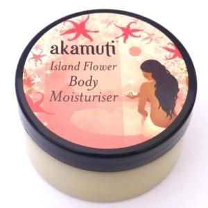 Crema naturala de corp cu flori de insula - Akamuti, 100ml