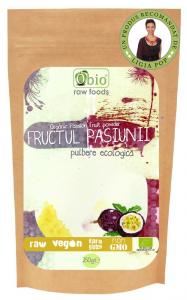 Pulbere  fructul pasiunii raw 125 gr