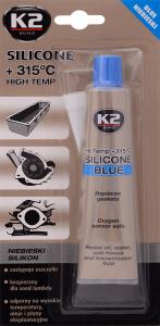 BLUE SILICONE 85GR. +315&deg;C- Silicon etansare pentru temperaturi inalte 85gr.