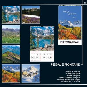 Calendare personalizate Peisaje Montane