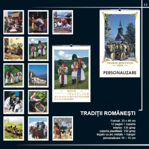 Calendare personalizate Traditii Romanesti