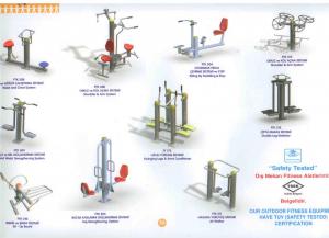 Combined Gym Fitness System