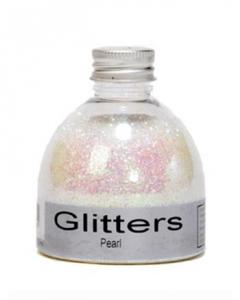 Glitter alb perlat, marca Oasis