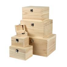 Cutie din lemn dreptunghiulara, model 1
