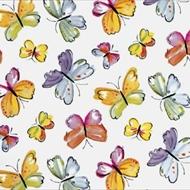 Folie autoadeziva cu fluturi multicolori