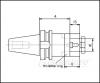 Adaptor reductie pentru diametru 32 mm cu receptie MAS-BT 40