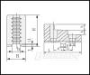 Bacuri superioare dure reversibile DTJ-DK12-315